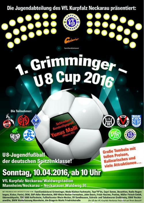Teilnahme der F-Jugend am 1. Grimminger U8 Cup 2016!