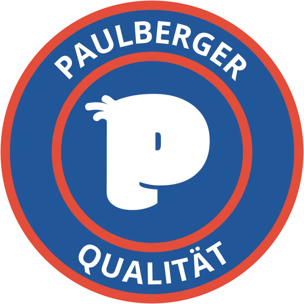 Logo von Paulberger mit einem stilisierten Buchstaben P in der Mitte und dem Wort Qualität.